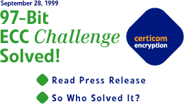 97-Bit ECC Challenge Solved